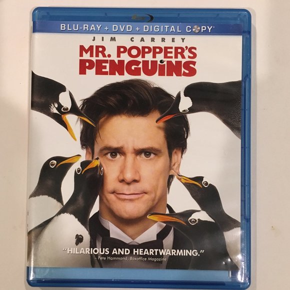 20th Century Fox MR. POPPER'S PENGUINS Blu-Ray & DVD Set - Picture 1 of 4